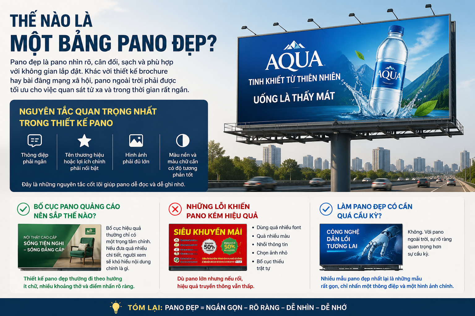 Bảng Pano Quảng Cáo Đẹp Cần Những Gì