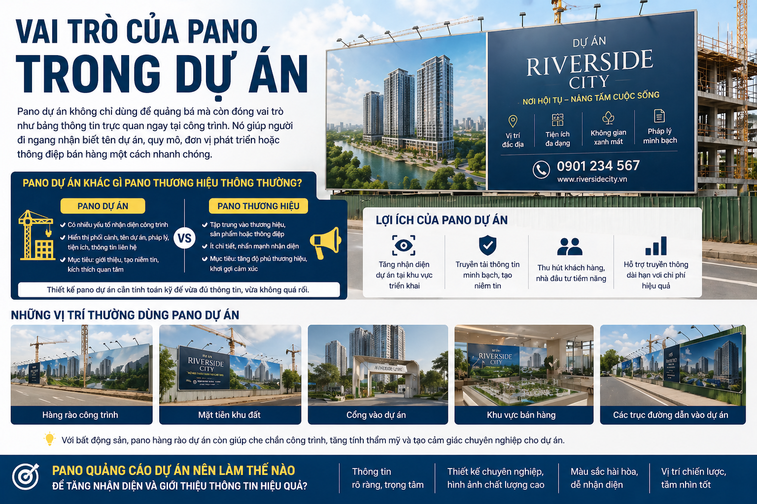 Pano Quảng Cáo Dự Án Nên Làm Thế Nào Để Tăng Nhận Diện Và Giới Thiệu Thông Tin Hiệu Quả